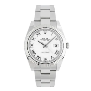 Rolex Datejust 41mm White Roman Dial Unworn 2025